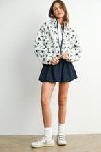 Load image into Gallery viewer, Blue Floral Fleece
