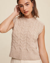 Load image into Gallery viewer, Charlie Sweater Vest (Taupe)
