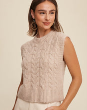 Load image into Gallery viewer, Charlie Sweater Vest (Taupe)
