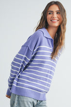 Load image into Gallery viewer, On the Cape Periwinkle Sweater