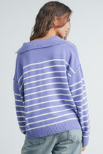 Load image into Gallery viewer, On the Cape Periwinkle Sweater