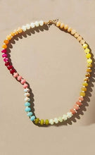 Load image into Gallery viewer, Natural Stone Glass Necklace (Confetti)