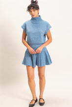 Load image into Gallery viewer, Gemma Set Skirt (Blue)