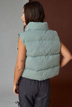 Load image into Gallery viewer, Gingham Vest (Green)