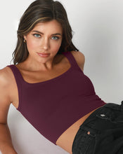 Load image into Gallery viewer, Chevron Scoop Neck (Fig)
