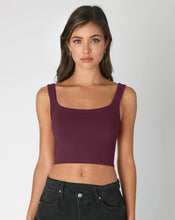 Load image into Gallery viewer, Chevron Scoop Neck (Fig)