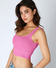 Load image into Gallery viewer, Chevron Scoop Neck (Plum)
