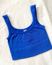Load image into Gallery viewer, Chevron Scoop Neck (Royal Blue)
