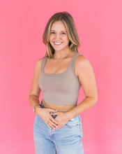 Load image into Gallery viewer, Chevron Scoop Neck (Cotton Wood)
