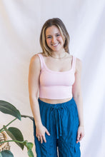 Load image into Gallery viewer, Chevron Scoop Neck (Crystal Rose)