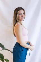 Load image into Gallery viewer, Chevron Scoop Neck (Crystal Rose)