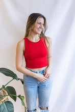 Load image into Gallery viewer, Chevron High Neck (Red)