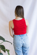 Load image into Gallery viewer, Chevron High Neck (Red)