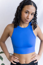 Load image into Gallery viewer, Chevron High Neck (Royal Blue)