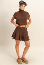 Load image into Gallery viewer, Gemma Set Skirt (Chestnut)
