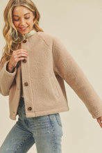 Load image into Gallery viewer, Beige Sherpa Jacket
