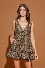 Load image into Gallery viewer, Mocha Latte Floral Dress
