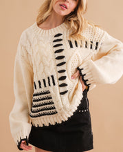 Load image into Gallery viewer, Stitch Work Sweater
