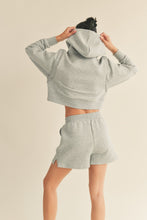 Load image into Gallery viewer, Quilted Grey Comfort Shorts
