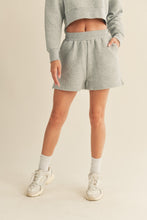Load image into Gallery viewer, Quilted Grey Comfort Shorts
