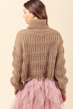 Load image into Gallery viewer, Ingrid Turtle Neck Sweater (Mocha)

