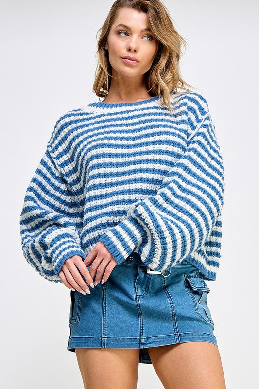 Delaney Striped Sweater