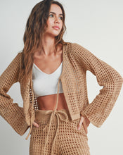 Load image into Gallery viewer, Isla Crochet Sweater (Taupe)
