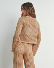 Load image into Gallery viewer, Isla Crochet Sweater (Taupe)
