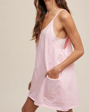 Load image into Gallery viewer, Sporty Mini Dress With Built In Romper Liner
