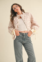 Load image into Gallery viewer, Floral Quilted Jacket (Pink)
