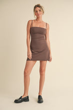 Load image into Gallery viewer, Athletic Sweetheart Dress (Chocolate)
