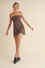 Load image into Gallery viewer, Athletic Sweetheart Dress (Chocolate)
