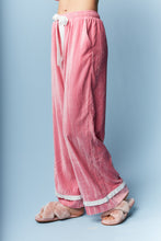 Load image into Gallery viewer, Pink Velvet Pajama Set
