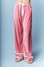 Load image into Gallery viewer, Pink Velvet Pajama Set
