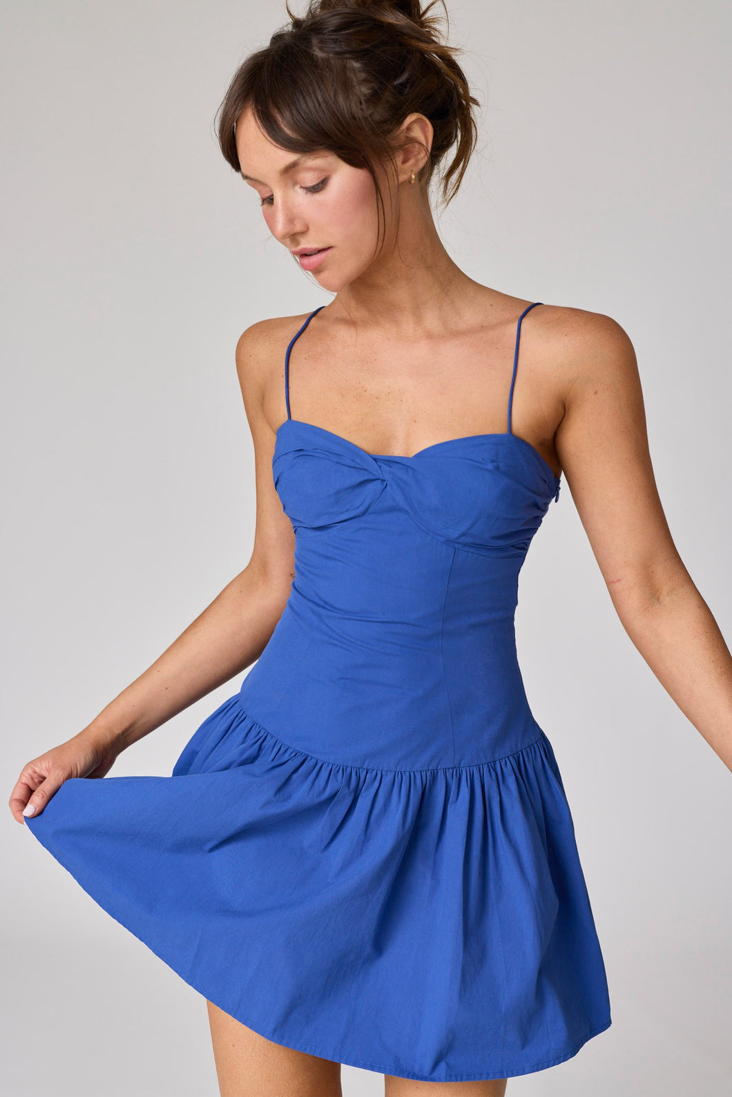Royal Drop Waist Dress