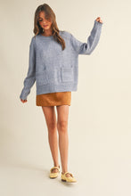 Load image into Gallery viewer, Saylor Sweater (Blue)
