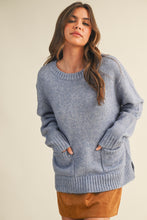 Load image into Gallery viewer, Saylor Sweater (Blue)
