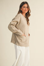 Load image into Gallery viewer, Saylor Sweater (Taupe)
