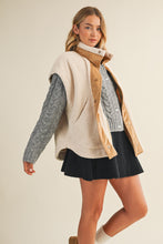 Load image into Gallery viewer, Fleece Utility Vest (Beige)
