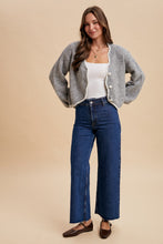 Load image into Gallery viewer, Scalloped Cardigan (Grey)
