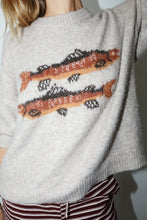 Load image into Gallery viewer, Gone Fishing Trout Sweater (Oatmeal)

