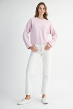 Load image into Gallery viewer, Baby Pink Pocket Sweater
