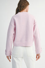 Load image into Gallery viewer, Baby Pink Pocket Sweater
