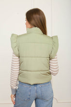 Load image into Gallery viewer, Belle Bow Vest (Olive)
