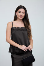 Load image into Gallery viewer, Lace Set Tank (Black)
