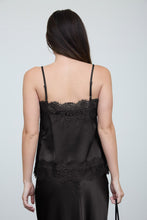 Load image into Gallery viewer, Lace Set Tank (Black)

