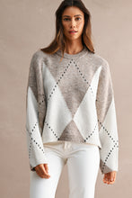 Load image into Gallery viewer, Argyle Sweater
