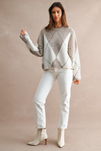 Load image into Gallery viewer, Argyle Sweater
