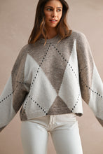 Load image into Gallery viewer, Argyle Sweater
