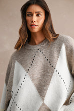 Load image into Gallery viewer, Argyle Sweater
